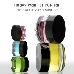 Heavy-wall and Thick-wall PCR PET Jar Collection
